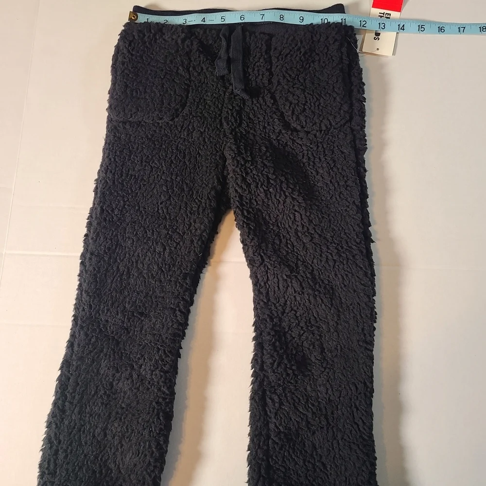 Epic Threads Cozy Black Kids Bottoms Size 6 NWT Pockets Fleece